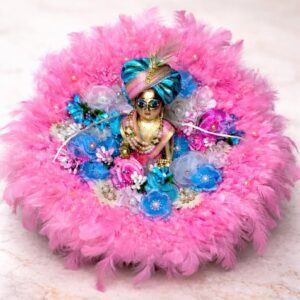 pink laddu gopal dress akbazar image